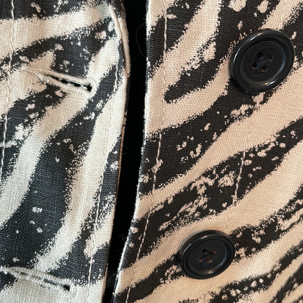 Lined Lightweight Zebra Jacket - image 2